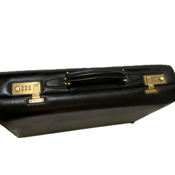 Bally Unisex Attache Briefcase RARE - Picture 2 of 13